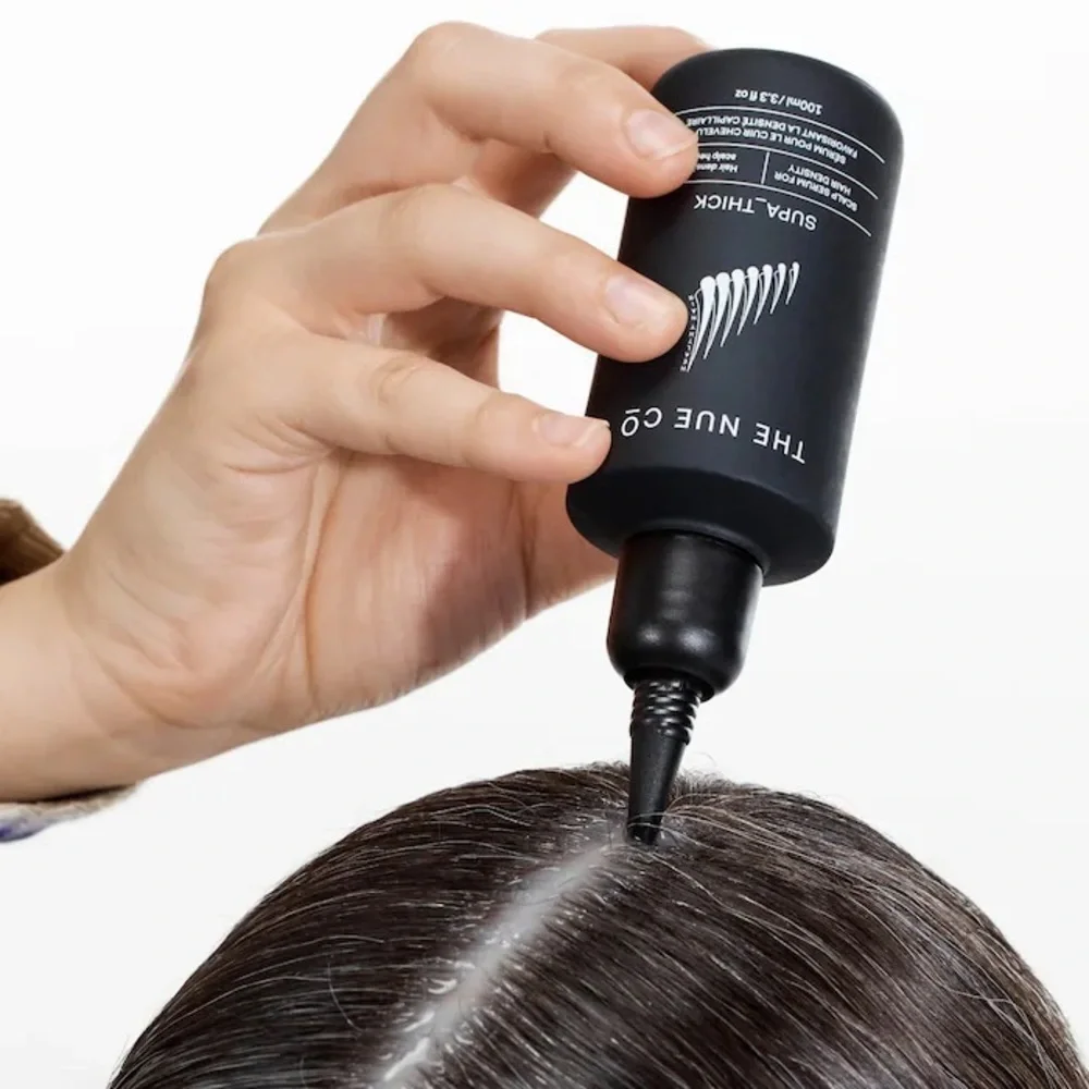 THE NUE COMPANY SUPA THICK SCALP SERUM THINNING HAIR LINE THICKER FULLER HAIR